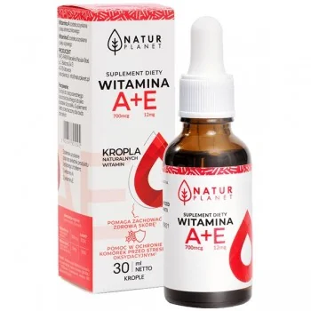Witamina A+E krople 30ml Natur Planet