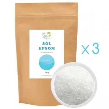 Sól Epsom 3kg Farmaceutyczna