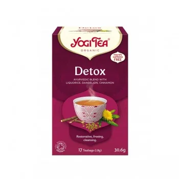 Herbata Yogi Tea Detox 17x1,8g