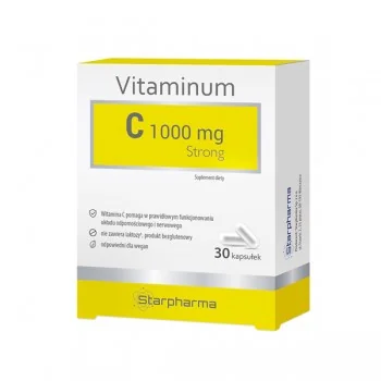 Witamina C 1000mg Strong 30 kapsułek