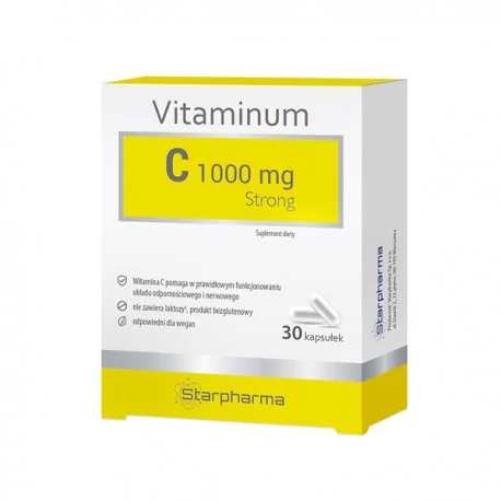 Witamina C 1000mg 30 kapsułek