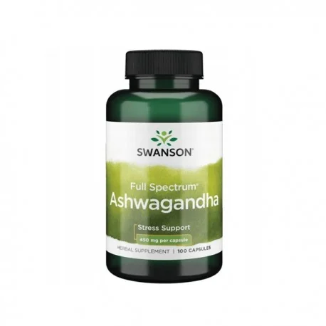 Ashwagandha 450mg 100 kapsułek