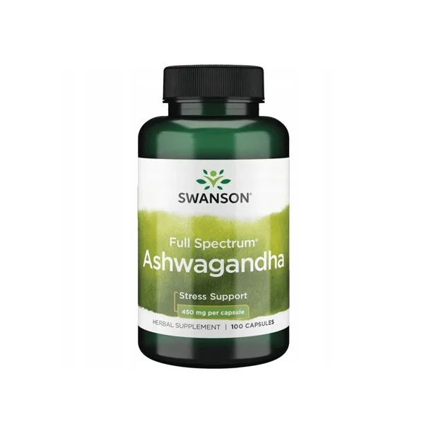 Ashwagandha 450mg 100 kapsułek