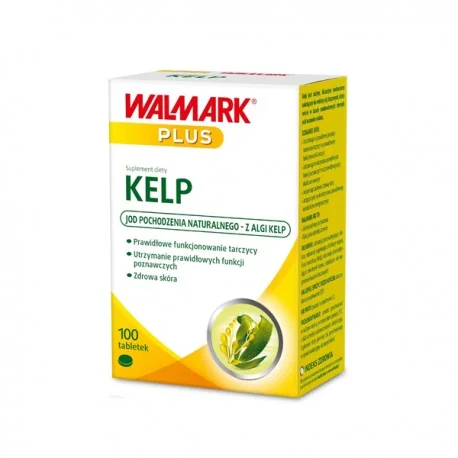 Kelp naturalny jod 150mcg 100 tabletek